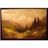 Image 1 : OIL ON CANVAS OF MT. HOOD IN OREGON #1640422