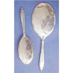 1910-20's Sterling MIRROR & BRUSH #1640448