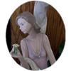 Image 1 : Lladro Retired Gloss FinishWind of Peace #6251 #1640623