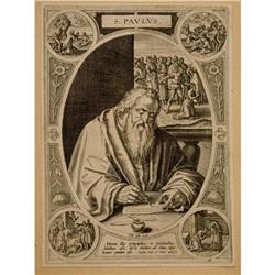 St. Paul Engraving by Phls Galle Excud.  #1640848