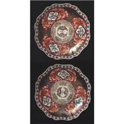 Pair of Imari Octagonal Plates #1640853