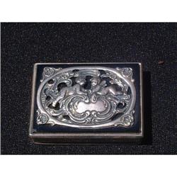 19th.-20th. century sterling silver box #1640961