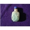 Image 1 : Antique green jade snuff bottle #1640993