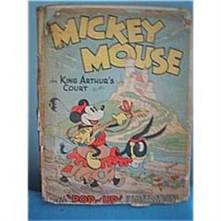 Rare Mickey Mouse in King Arthurs Court Pop Up #1641053