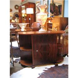 French Art Deco Walnut Console #1652410