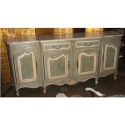 Louis XV Style Painted Buffet /Sideboard #1652418