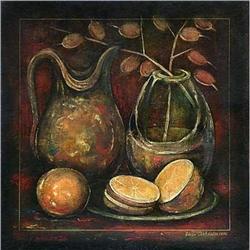 "Still Life with Pomegranate's Branches" 1976! #1652483