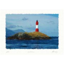  Lighthouse  Author's lithograph by Livitin In.#1652519