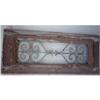 Image 1 : French Colonial Door Pine Iron Transom #1652826