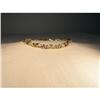 Estate 14K YG 3 Carat Baguette Diamond Bracelet#1652974