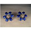 18K WG Hidalgo Floral Diamond Jacket Earrings  #1652999