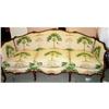 Image 1 : Victorian Sofa with Palm trees fabric 1840 #1653277