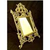 Antique English Brass Easel Mirror #1653322