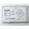 Image 2 : 10 Oz Suisse Mint NADIR .9999 Fine Silver Bar
