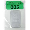 Image 1 : 1 Oz. Asahi Refining .999 Silver Bar
