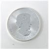 Image 2 : 1 1/2 Oz. Canada .9999 Silver 2016 Snow Falcon Coin