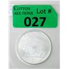 Image 1 : 1 Oz. .999 Silver Liberty Silver Buffalo Round