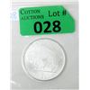 Image 1 : 1 Oz. .999 Silver Liberty Silver Buffalo Round