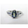 Image 1 : Mystic Topaz, Tanzanite & Diamond Ring