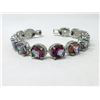 Image 1 : Rainbow Mystic Topaz Tennis Bracelet