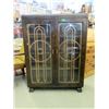 Image 1 : Vintage Glass Doored China Cabinet