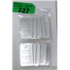 Image 1 : 10 x 1 Oz. Ashai Refining .999 Silver Bars