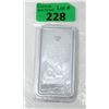 Image 1 : 8 Oz/250 Gram. St. Helena Silver Legal Tender Bar