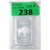 Image 1 : 1 Oz. First Nations/Buffalo .999 Silver Bar