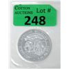 Image 1 : 1 Oz. African Wildlife Elephant .999 Silver Coin