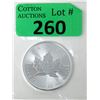 Image 1 : 1 Oz. Canada .9999 Silver Maple Leaf Coin