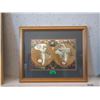 Image 1 : Framed World Map - 23" x 19"