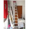 Image 1 : 9 Foot Aluminum Step Ladder