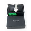 Image 2 : New Bulova Women's 3 Diamond Dial Watch
