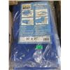 Image 1 : New 10' x 20' Blue Western Rugged Tarp