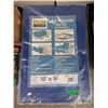 Image 1 : 2 New Western Rugged 10ft x 16ft All Purpose Tarps