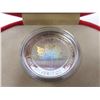 Image 2 : 1 Oz. Fine Silver 2001 Maple Leaf Hologram Coin