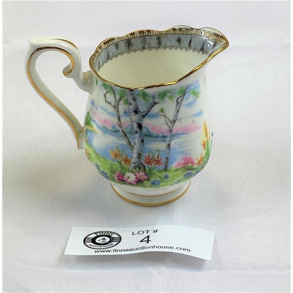 Vintage Royal Albert Silver Birch Creamer