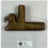 Image 1 : Rare Native Carved Stone Eagle Pipe