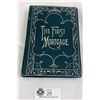 Image 1 : 1891 The First Mortgage E.U. Cook Hardcover Book, Stories And Poems