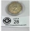 Image 2 : 1958 Canadian Silver Dollar In Plastic Holder