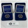 Image 1 : 2 1987 Royal Canadian Mint $1 Coins In Original Packages