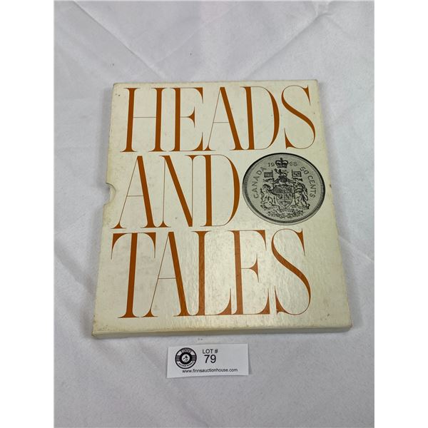 Royal Canadian Mint Book 1968 Heads And Tails