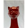 Image 2 : Rare Large Red Mountain Pottery Cat