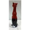 Image 3 : Rare Large Red Mountain Pottery Cat