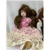 Image 2 : Nice Lot Of 3 Porcelain Dolls