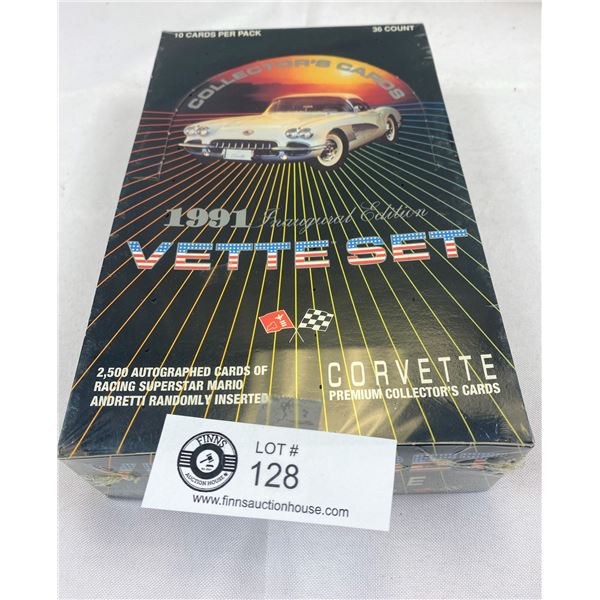 1991 Corvette Collector Cards 36 Packages Still Sealed In Original Box