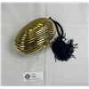 Image 1 : Vintage Germaine Montiel Gold Clutch Evening Bag