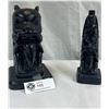 Image 1 : Two Boma Totem Poles