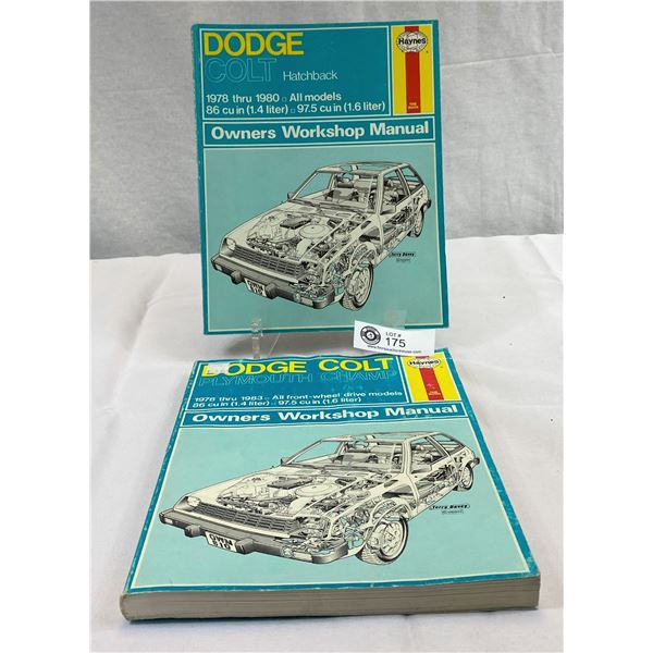 Vintage Haynes Dodge Workshop Manuals