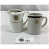 Image 1 : Vintage Hotel Creamers Royal Doulton And Wedgwood, Approx. 3" Tall